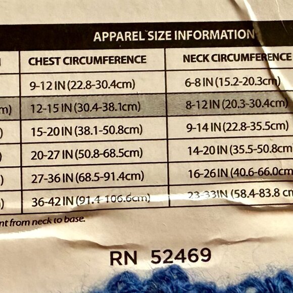 NWT Mama's Boy Pet Sweater X-Small - Picture 3 of 4